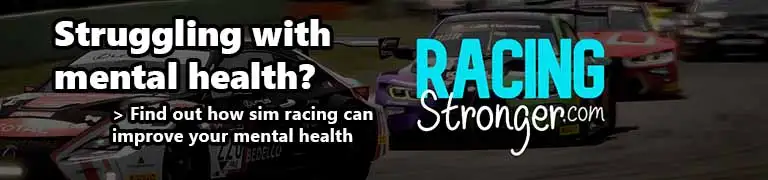 RacingStronger.com advert